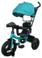 Велосипед трехколесный Pilot PTA2, с ручкой управления, надувные колеса 12 и 10, зеленый, PTA2G