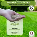 Семена газонной травы Нетипичный фермер Канада Супергрин 20кг, износоустойчивые