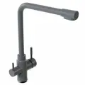 Смеситель для кухни 35к MIXLINE ML-GS13 (342) графит с вых. для питьевого фильтра