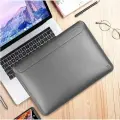 Чехол для ноутбука кожаный WiWU Skin Pro II на MacBook Pro 13 дюймов (2018-2021) - Серый