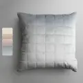 Подушка декоративная Inspire Etna, 50x50 см, велюр, цвет серый