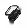 Uniq для Apple Watch 42 mm чехол VOUTE with 9H Tempered Glass Jet Black