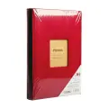 Фотоальбом замшевый красный с кармашками 300 фото Albonny APV-2232-100-R