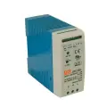 Источник питания AC/DC Mean Well DRC-60B, конструктивное исполнение на DIN рейку