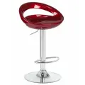 Стул барный DOBRIN Стул барный DOBRIN DISCO, бордовый металлик арт. LM-1010_CH-M_ABS-burgundy-metallic