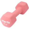 Гантель неопреновая STARFIT Core DB-201 3 кг, коралловый