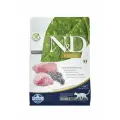 Сухой корм Farmina ND Prime Cat Lamb / Blueberry Adult для взрослых кошек с ягненком и черникой, 300г