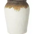 Ваза для цветов Glasar 20х20х25 см, керамическая
