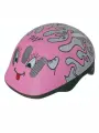 Шлем . детский/подростк. с сеточкой 6отв. 52-56см CURLY/розовый (10) M-WAVE