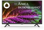 32 Телевизор StarWind SW-LED32SG304, HD, черный, смарт ТВ, Яндекс. ТВ