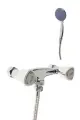 Смеситель для душа ZEIN Z4196, однорычажный, шланг 150 см, лейка 5 режимов, хром