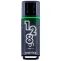 Флешка SmartBuy Glossy USB 3.0 128 ГБ, 1 шт., темно-серый