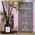Ароматический диффузор BY KAORI, ароматизатор для дома с палочками, набор L, CHERRY BLOSSOM (Цветущая вишня)