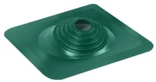 Манжета кровельная LK (проходка/проходной элемент) угловая № 110 диаметр трубы 75-200 зеленая