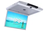 Автомобильный потолочный монитор 17.3 со встроенным Full HD медиаплеером ERGO ER17S IPS (серый)