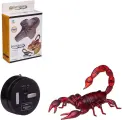 Интерактивная игрушка Junfa Скорпион красный, р/у, световые эффекты, 16х13х7см