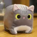 Мягкая игрушка КОТ квадрат / Квадратный котик в подарок детям и взрослым, игрушка в форме кота