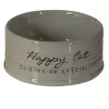 Миска DUVO+ Happy Cat 300 мл 0.3 л серый