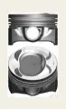 Поршнекомплект VW CTHD/CTKA d76.5 STD Nural