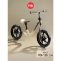 50059, Беговел детский RUSHER Happy Baby, беговел от 3 лет для мальчиков и девочек, двухколесный, рост 90-115, бежевый