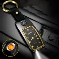 Зажигалка часы с USB зажигалкой, подарочная упаковка, встроенный фонарик.