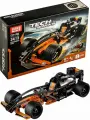 Конструктор JiSi Bricks Гонка Black Champion с инерционным механизмом 3413 / 137 деталей