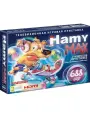 Игровая приставка Hamy MAX, 688 встроенных игр, 2 беспроводных геймпада, черный