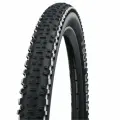 Велопокрышка 26x2.25 SCHWALBE RAPID ROB, антипрокол K-Guard, проволочный корд, черная с белой полосой