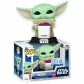 Фигурка Грогу Мандалорец и Грогу Эксклюзив от Funko POP! 825 коллекционная