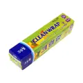 Пищевая пленка для упаковки продуктов Clean Wrap с отрывным краем-зубцами бесцветный прозрачный 22 см