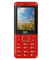 Мобильный телефон BQ 2453 Quattro Red, 2 SIM, Bluetooth, диктофон