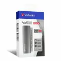 Внешний диск VERBATIM VX500 G2 240Гб (USB-C/A)