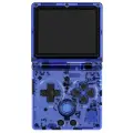 Портативная игровая приставка Anbernic RG35XXSP 64gb, Transparent blue