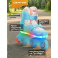 Роликовые коньки детские Denton LED