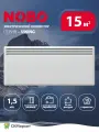 Конвектор электрический (обогреватель) Nobo Viking NFK4S 15 мощность 1500 Вт, для помещений 15-19 кв. м, Великобритания