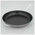 Сковорода Катунь «Общепит», d=40 см, толщина корпуса 0.8 мм, дно 3.5 мм, антипригарное покрытие, индукция, нержавеющая сталь