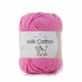 Пряжа для вязания Milk Cotton Artland 4 мотка (100 м, 50 гр), цвет 21 розовая сирень