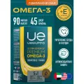 Витамины Е и Омега 3 90 капсул UESUPPS Ultra Energy, рыбий жир БАДы для мужчин, женщин для иммунитета