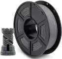 Филамент NV Print PLA+ Grey для 3D печати диаметр 1.75мм длина 330 метров масса 1 кг