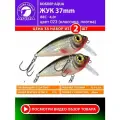 Воблер для рыбалки AQUA ЖУК 37mm, вес - 4,0g, цвет 023 (классика, плотва) (набор 2 шт)