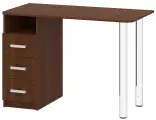 Стол письменный Колизей мебельСПК-6 орех ШхГхВ(1100х550х740), 3 ящика