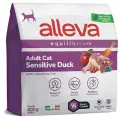 Корм для кошек Alleva Equilibrium, при чувствительном пищеварении, с уткой 400 г