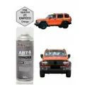 Краска TANK 300, код 27, GW9201, Orange, автомобильная эмаль FixPaint Spray в аэрозольном баллончике 520 мл