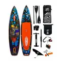 SUP board Light break owl, Надувная SUP доска сова 11,6 (351cм×81см×15см) 20 PSI
