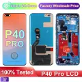 6,58 новый экран P40 Pro, замена ЖК-дисплея huawei P40 Pro ELS-NX9 ELS-N04, цифровой сенсорный экран с рамкой, TFT Black No Frame