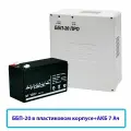 ББП-20ПРО+АКБ 7Ач блок резервного питания Элис пласт. корпус и SF 1207