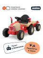 Электромобиль детский, трактор с прицепом Junion Tompi, световые и звуковые эффекты