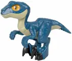 Фигурка динозавра раптор большая 23 см Мир Юрского периода IMAGINEXT Jurassic World Raptor GWP07