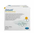 Повязка Paul Hartmann Zetuvit Silicone Plus Border, для лечения ран, с контактным силиконовым слоем, 12 см x 12 см