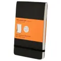 Блокнот Moleskine Reporter Soft 90x140, 96 листов 394739QP811 черный 1 шт. линейка